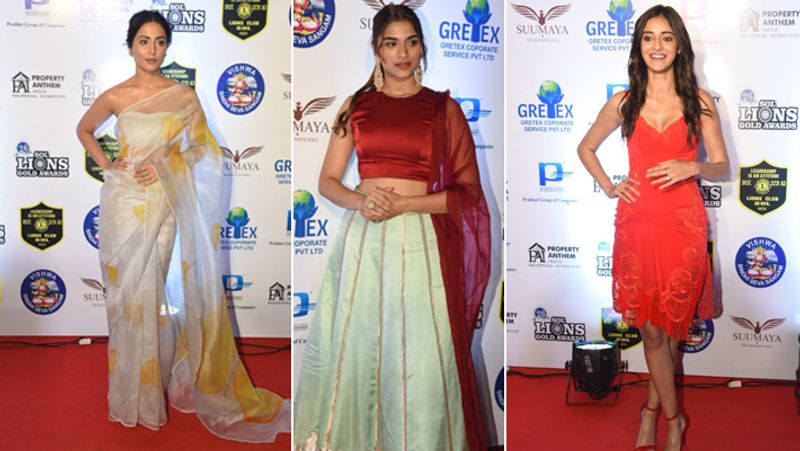 lions gold awards 2020 Anaya Pandey saiee majrekar hina khan these celebs in the event see pics KPY
