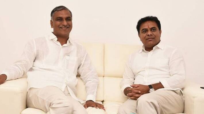 KTR Special Tweet For Harish Rao over Coronavirus KTR Special Tweet For Harish Rao over Coronavirus
