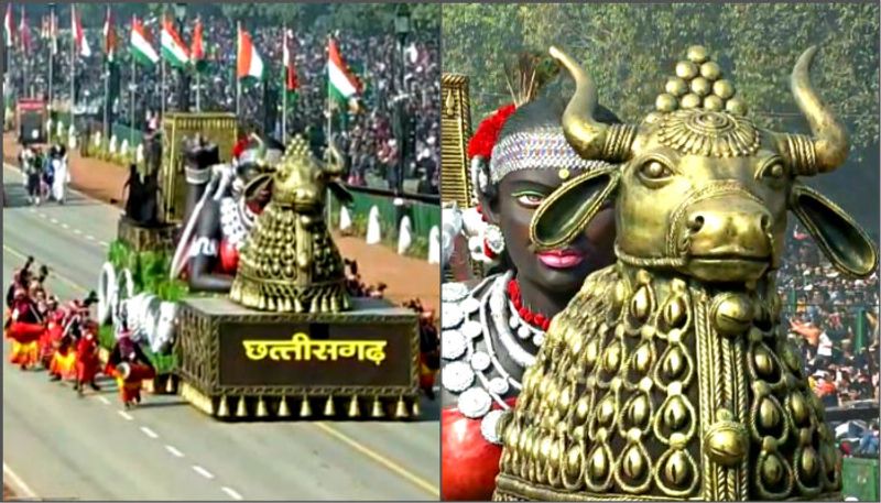 রাজপথে ২০২০ সালের প্রজাতন্ত্র দিবসে রাজ্য এবং কেন্দ্রশাসিত অঞ্চলগুলির ট্যাবলো প্রদর্শনীর শুরুতেই আসে ছত্তিশগড় রাজ্য। ছত্তিসগড়ের অলঙ্কার এবং শিল্পকে তুলে ধরার পাশাপাশি ট্য়াবলোয় 'কাকসার' নৃত্য উপস্থাপন করা হয়।