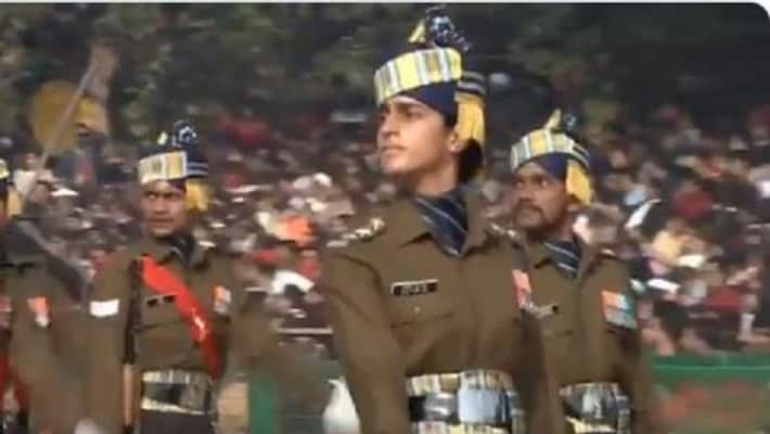 Captain Tanya Shergil Leads Corps of Signals Marching Contingent Captain Tanya Shergil Leads Corps of Signals Marching Contingent