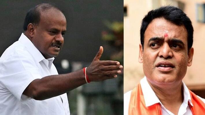 Kumaraswamy Hits back at ashwath narayan over vokkaliga community word using Kumaraswamy Hits back at ashwath narayan over vokkaliga community word using