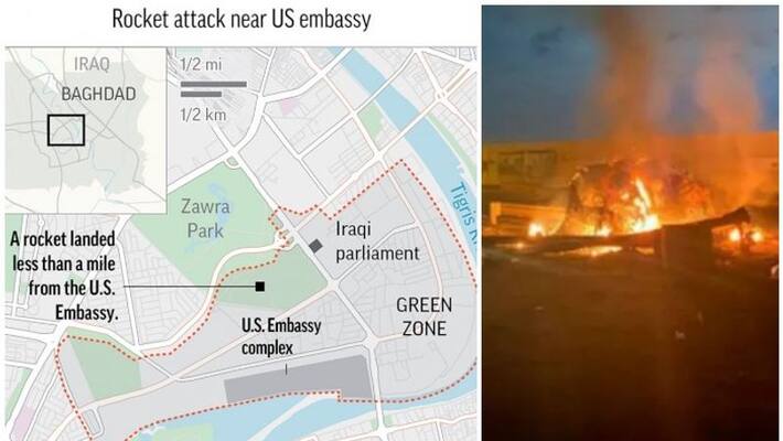 Five rockets hit near US embassy in Iraq capital security sources to afp Five rockets hit near US embassy in Iraq capital security sources to afp