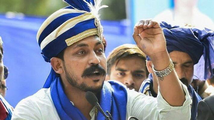 Chandrashekhar Azad was going to address the gathering in Hyderabad, police detained KPB Chandrashekhar Azad was going to address the gathering in Hyderabad, police detained KPB
