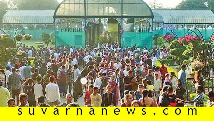 End of Flower Show in Lalabag in Bengaluru End of Flower Show in Lalabag in Bengaluru