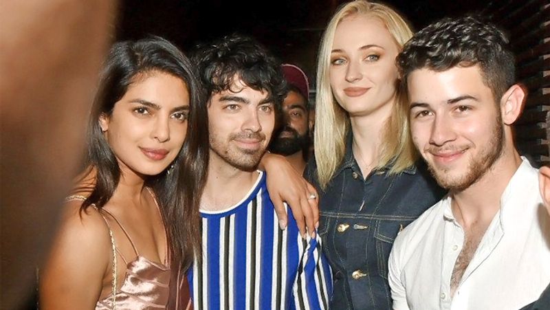Priyanka Chopra Jethani Sophie Turner in Grammy Awards 2020 KPG