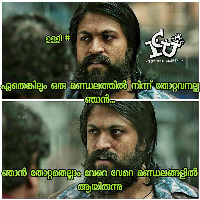 troll against k surendran facebook post on kerala human chain protest constitution