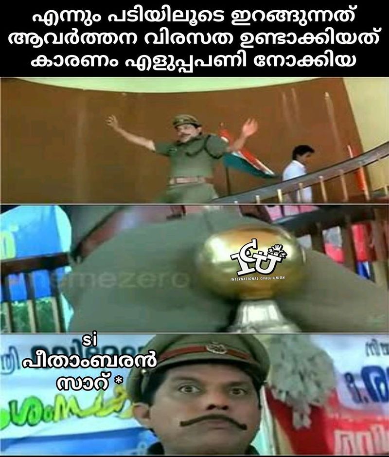 troll against k surendran facebook post on kerala human chain protest constitution