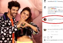 Kartik Aaryan comment to Sara Ali Khan fuels doubt if all is well between them