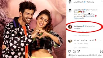 Kartik Aaryan comment to Sara Ali Khan fuels doubt if all is well between them
