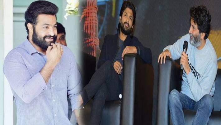 Allu Arjun and Trivikram Srinivas comments on Jr NTR Allu Arjun and Trivikram Srinivas comments on Jr NTR