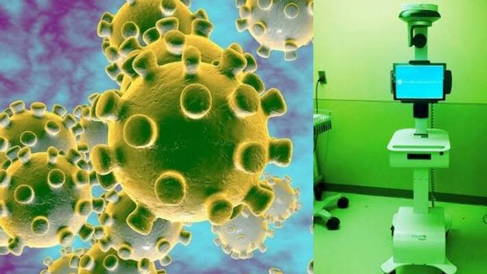 doctors treats coronavirus patient with help of robots doctors treats coronavirus patient with help of robots