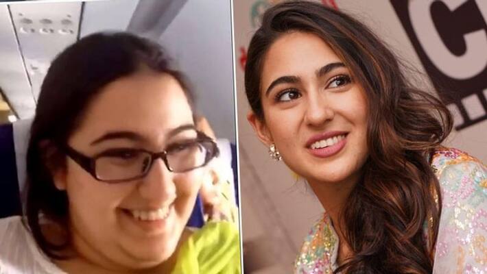 Bollywood actress Sara Ali Khan unbelievable Fat looking video gone viral Bollywood actress Sara Ali Khan unbelievable Fat looking video gone viral