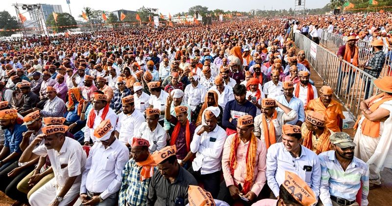photo gallery of mangalore bjp rally