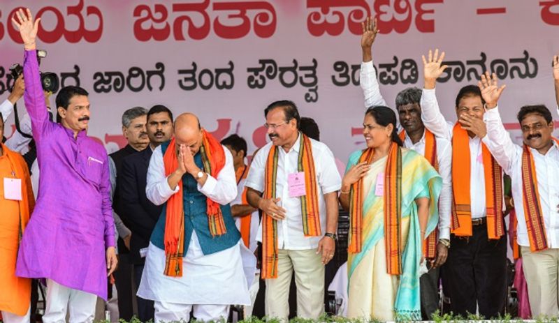 photo gallery of mangalore bjp rally