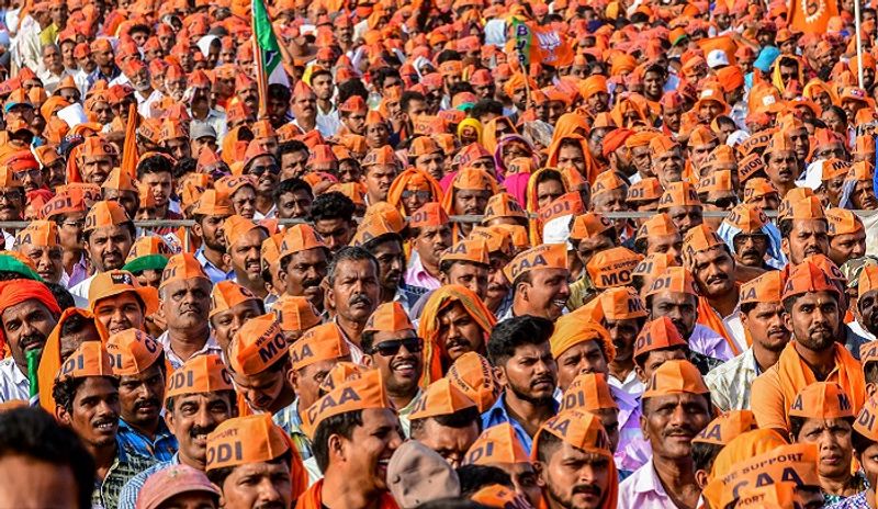 photo gallery of mangalore bjp rally