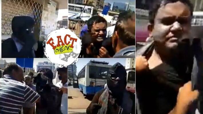 man wearing burkha caught while trying to disrupt at caa protest man wearing burkha caught while trying to disrupt at caa protest