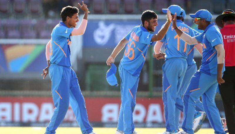 Under 19 World Cup India down Australia to enter semi-finals