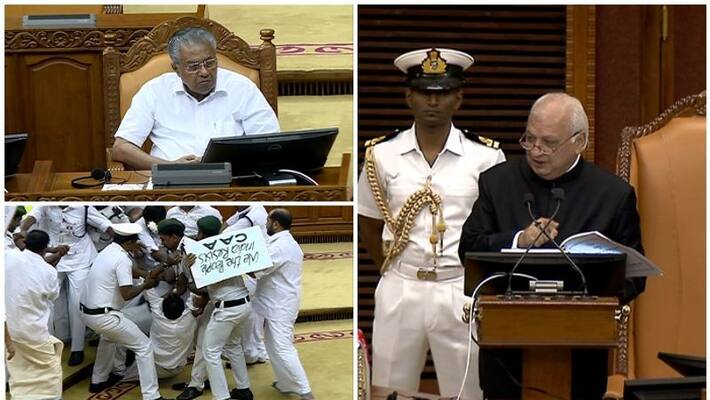 governor reads anti caa remarks in kerala assembly budget session governor reads anti caa remarks in kerala assembly budget session