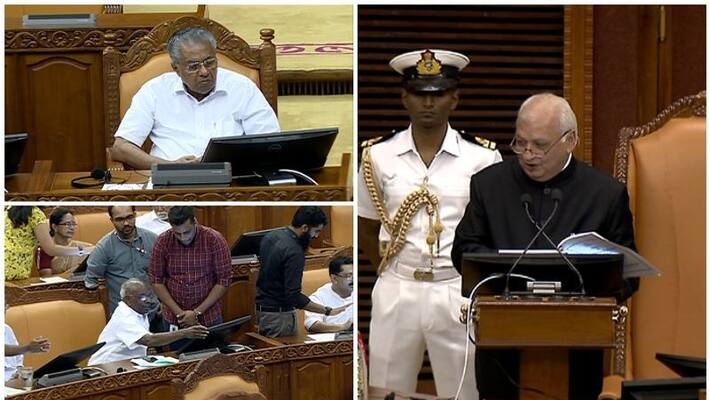 governor arif muhammad khan speech in malayalam before policy address on budget session governor arif muhammad khan speech in malayalam before policy address on budget session