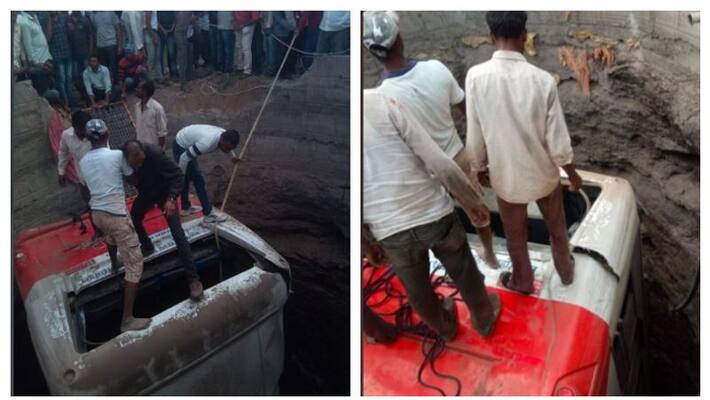 Bus collides with auto in Nashik killing 26 passengers Bus collides with auto in Nashik killing 26 passengers