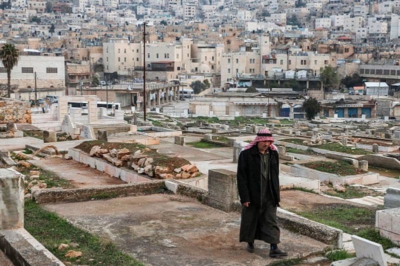 israel palestine conflict trumps Peace deal photo gallery