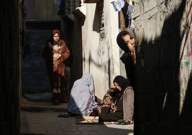 israel palestine conflict trumps Peace deal photo gallery