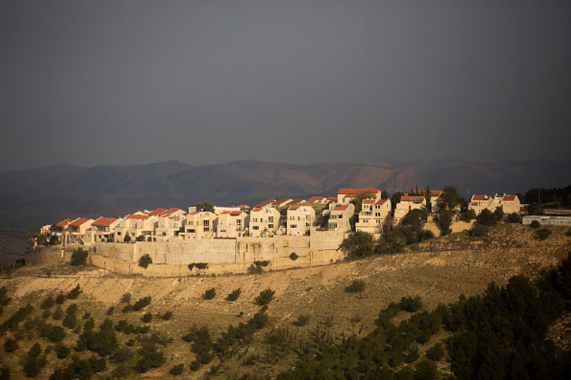 israel palestine conflict trumps Peace deal photo gallery