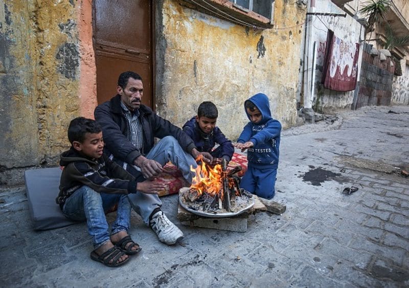 israel palestine conflict trumps Peace deal photo gallery