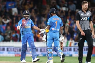 3rd T20I Rohit Sharma seals series win for India with last-ball six Super Over