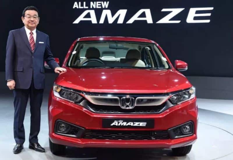 honda launches new bs 6 complaint amaze car in india