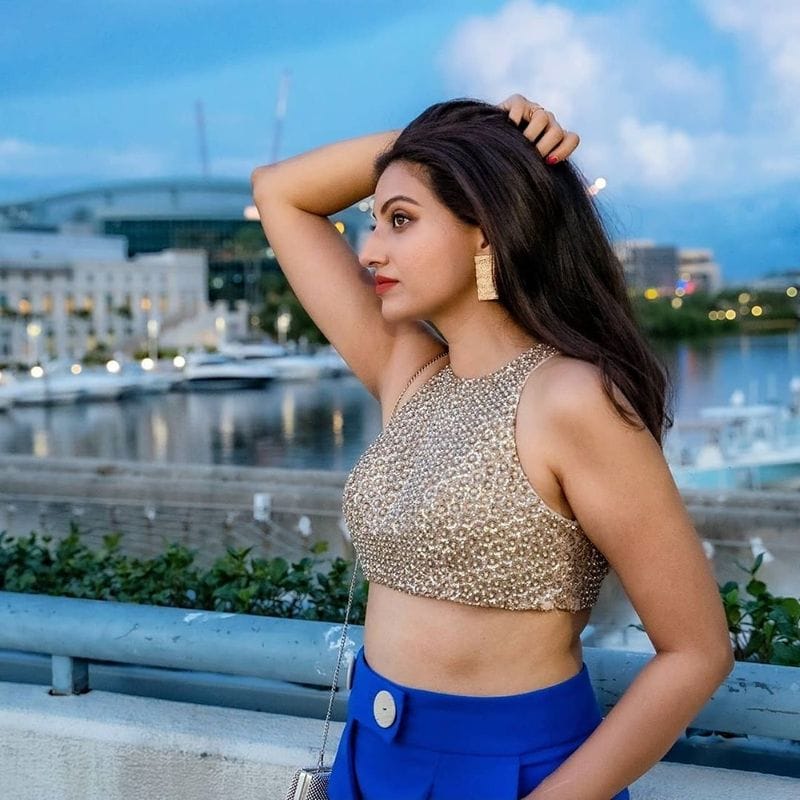 Tollywood Item beauty Hamsa Nandini instagram photos