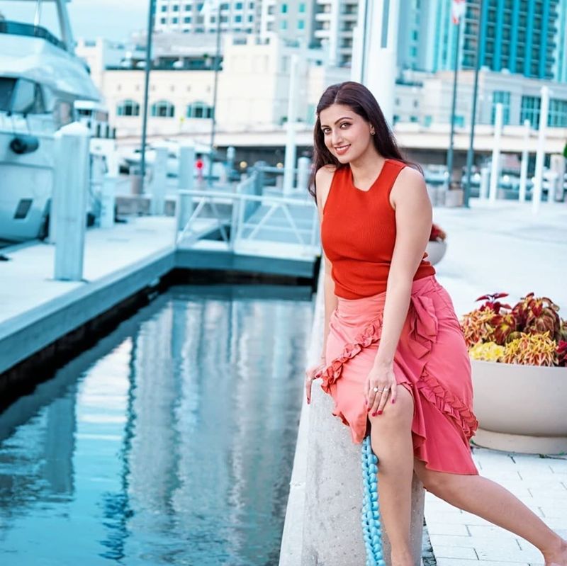 Tollywood Item beauty Hamsa Nandini instagram photos
