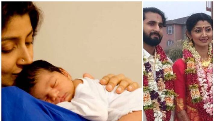 Divya Unni shares daughter photo Divya Unni shares daughter photo