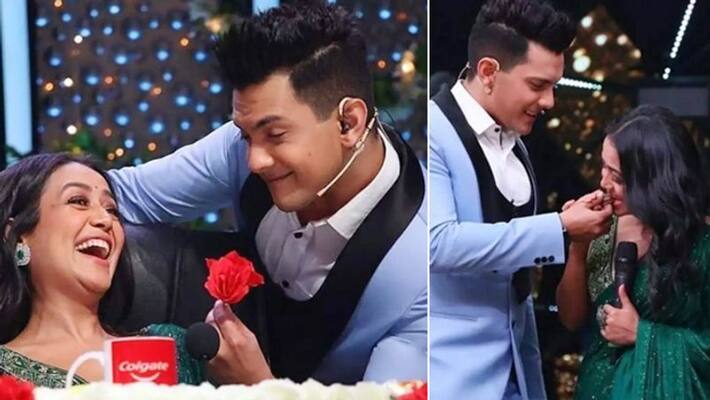 Neha Kakkar and Aditya Narayan get married secretly on the set of indian idol Neha Kakkar and Aditya Narayan get married secretly on the set of indian idol