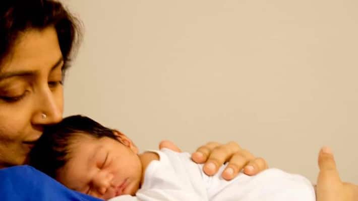 Actress Divya Unni and Family Welcome New Baby Photo Going Viral Actress Divya Unni and Family Welcome New Baby Photo Going Viral