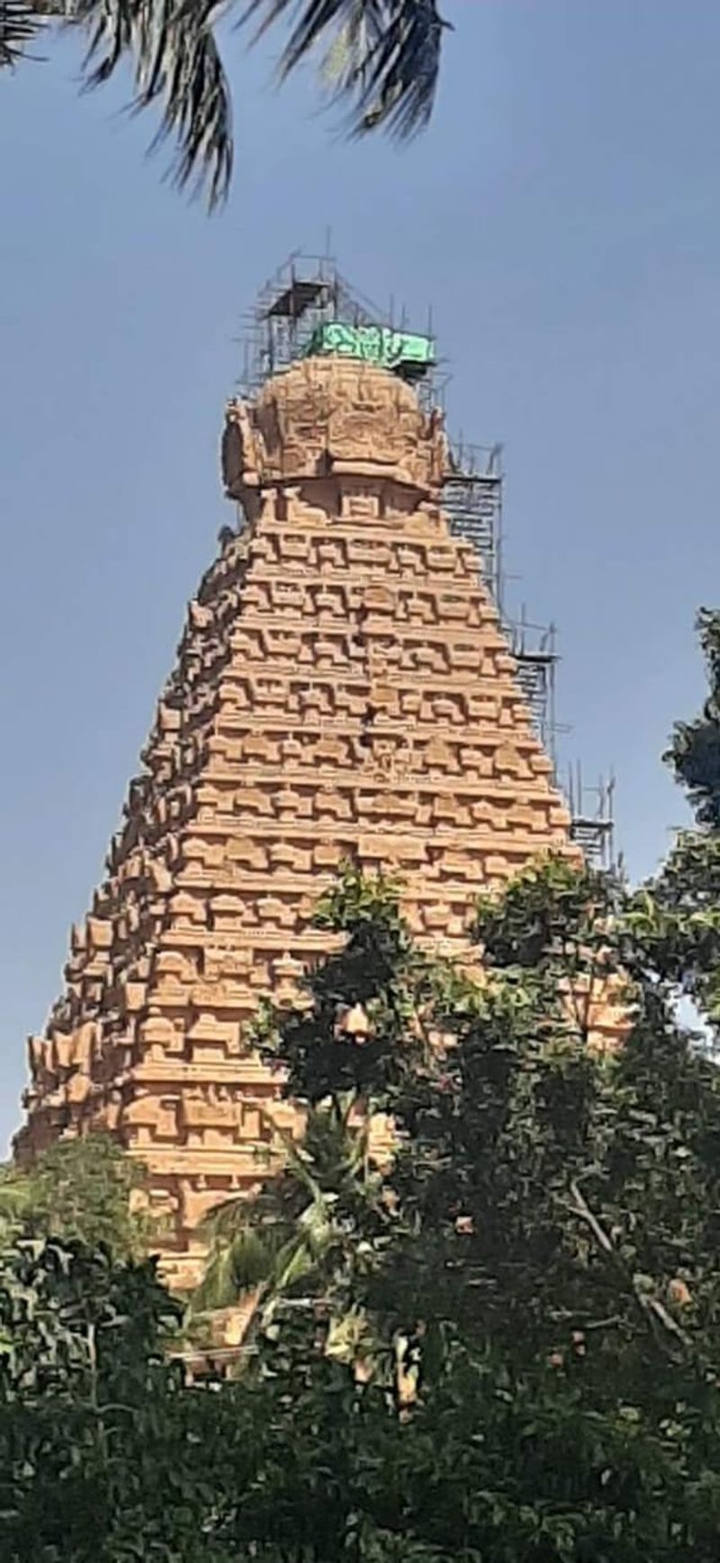 tanjore temple kumbabishekam photos goes viral