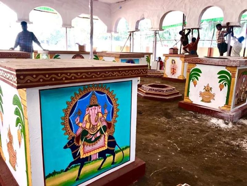 tanjore temple kumbabishekam photos goes viral