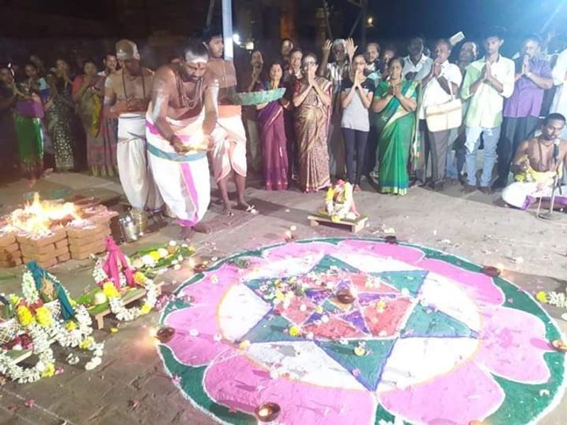 tanjore temple kumbabishekam photos goes viral