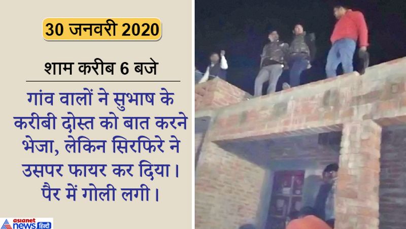 मामूली विवाद पर सुभाष ने अपने पड़ोसी मेघनाथ की चाकू से उसी के घर के बाहर गला काटकर हत्या कर दी थी।