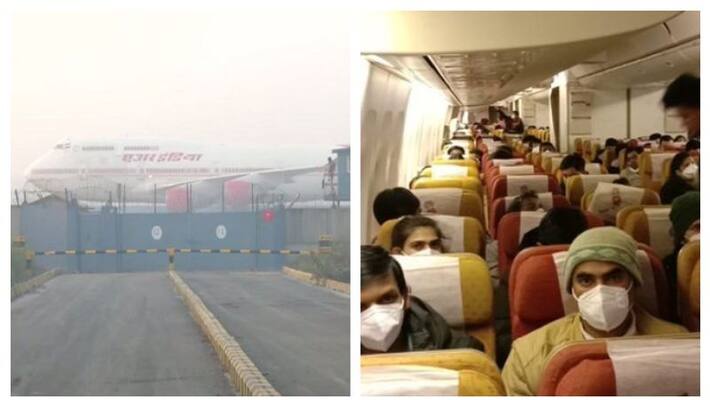 Air India flight with 324 Indians takes off from Coronavirus hit Wuhan Air India flight with 324 Indians takes off from Coronavirus hit Wuhan