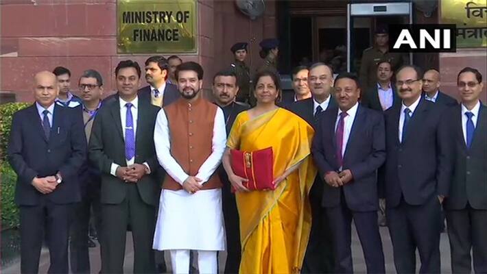 FM Nirmala Sitharaman all set to present Union Budget 2020, begins day with traditional red bhai-khata FM Nirmala Sitharaman all set to present Union Budget 2020, begins day with traditional red bhai-khata