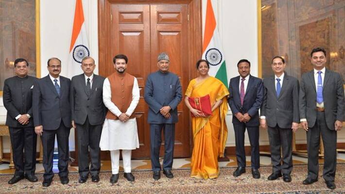 Nirmala Sitharaman to reveal her second budget today Nirmala Sitharaman to reveal her second budget today