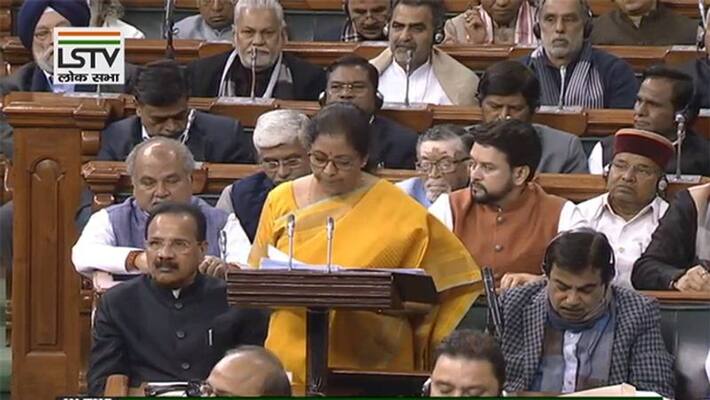 Nirmaala Sitharaamaan hails GST in her speech during central budget Nirmaala Sitharaamaan hails GST in her speech during central budget