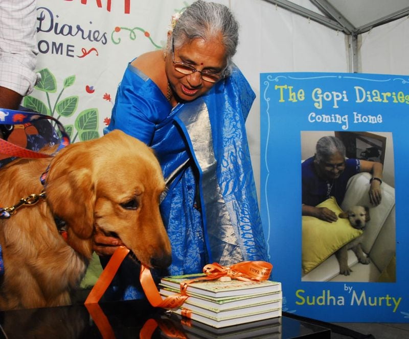 Sudha Murty's new book, ‘The Gopi Diaries: Coming Home’, is the first of a three-part series that focuses on the life of her pet dog.