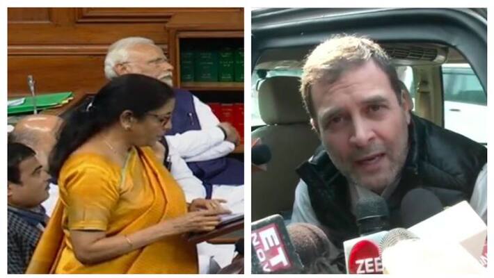 Rahul Gandhi criticizes union budget 2020 as confusing Rahul Gandhi criticizes union budget 2020 as confusing