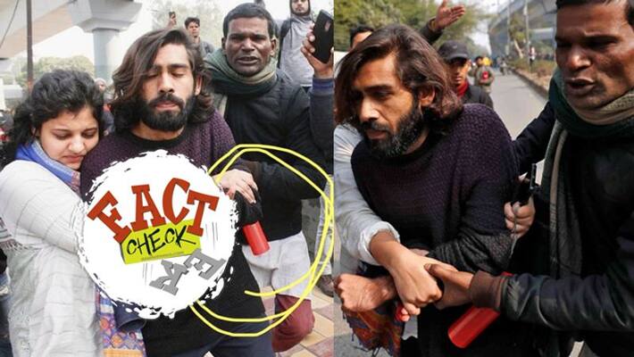 Jamia firing, conspiracy theories and doubts raise about the red bottle in injured students hand ends Jamia firing, conspiracy theories and doubts raise about the red bottle in injured students hand ends