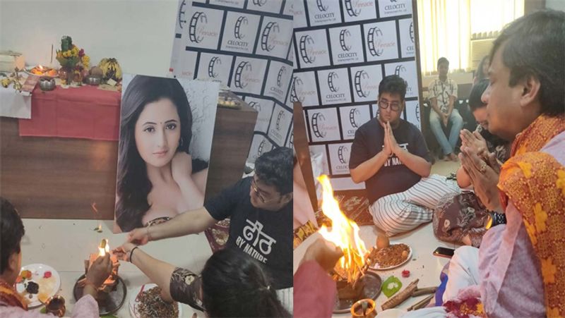 हाल ही में रश्मि की टीम ने उनकी जीत की कामना करते हुए पूजा रखी। इस दौरान उनके घरवाले भी पूजा में शामिल हुए।