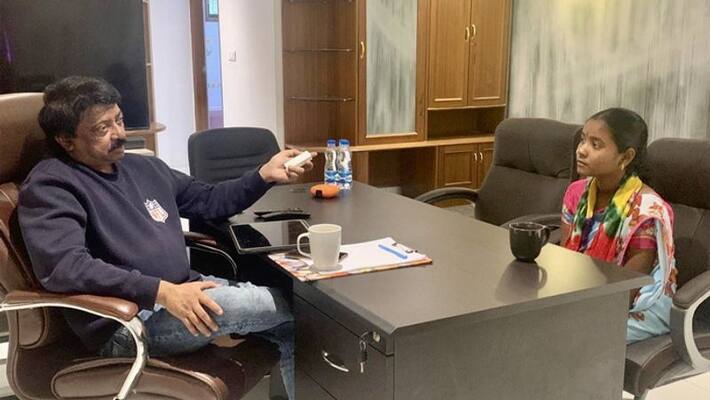 Director Ram Gopal Varma met Chennakeshavulu wife Renuka Director Ram Gopal Varma met Chennakeshavulu wife Renuka