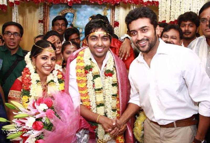 gv prakash and sainthavi marri