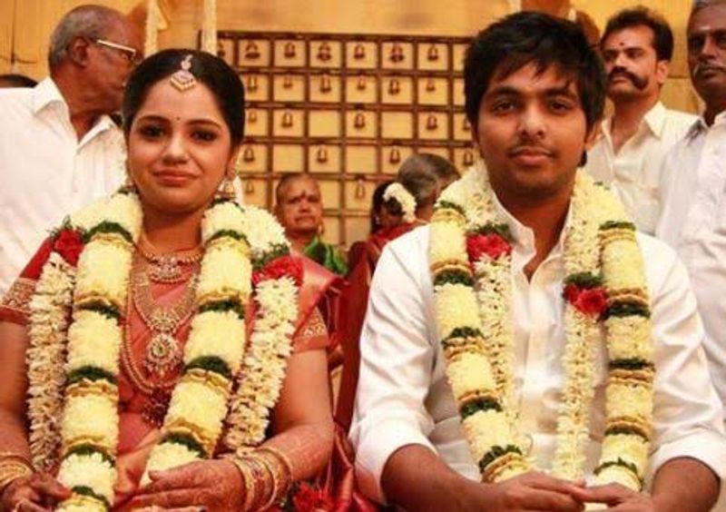 gv prakash and sainthavi marri